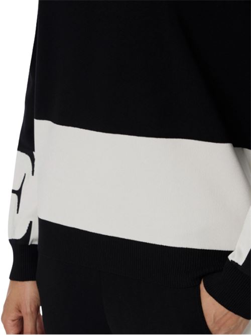 Maglia nera in viscosa Elisabetta Franchi | MK01S56E2EF3
